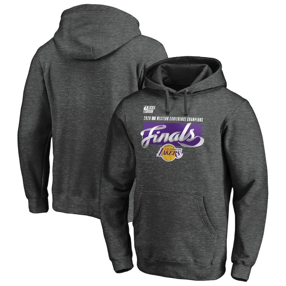 Fanatics Branded Heater Charcoal 2020 Conference Champions Pullover Hoodie XL